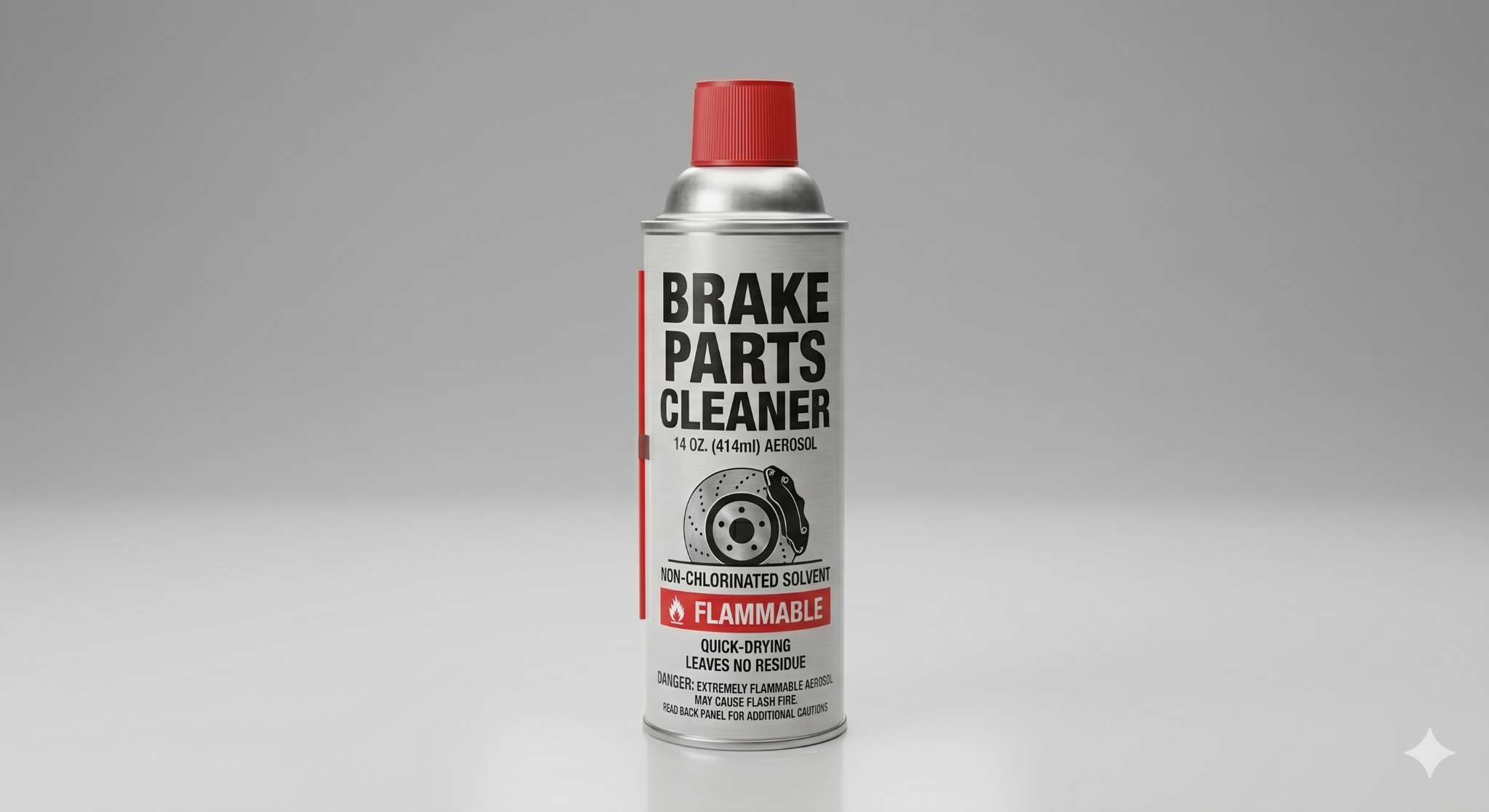 14 ounce brake parts cleaner aerosol can
