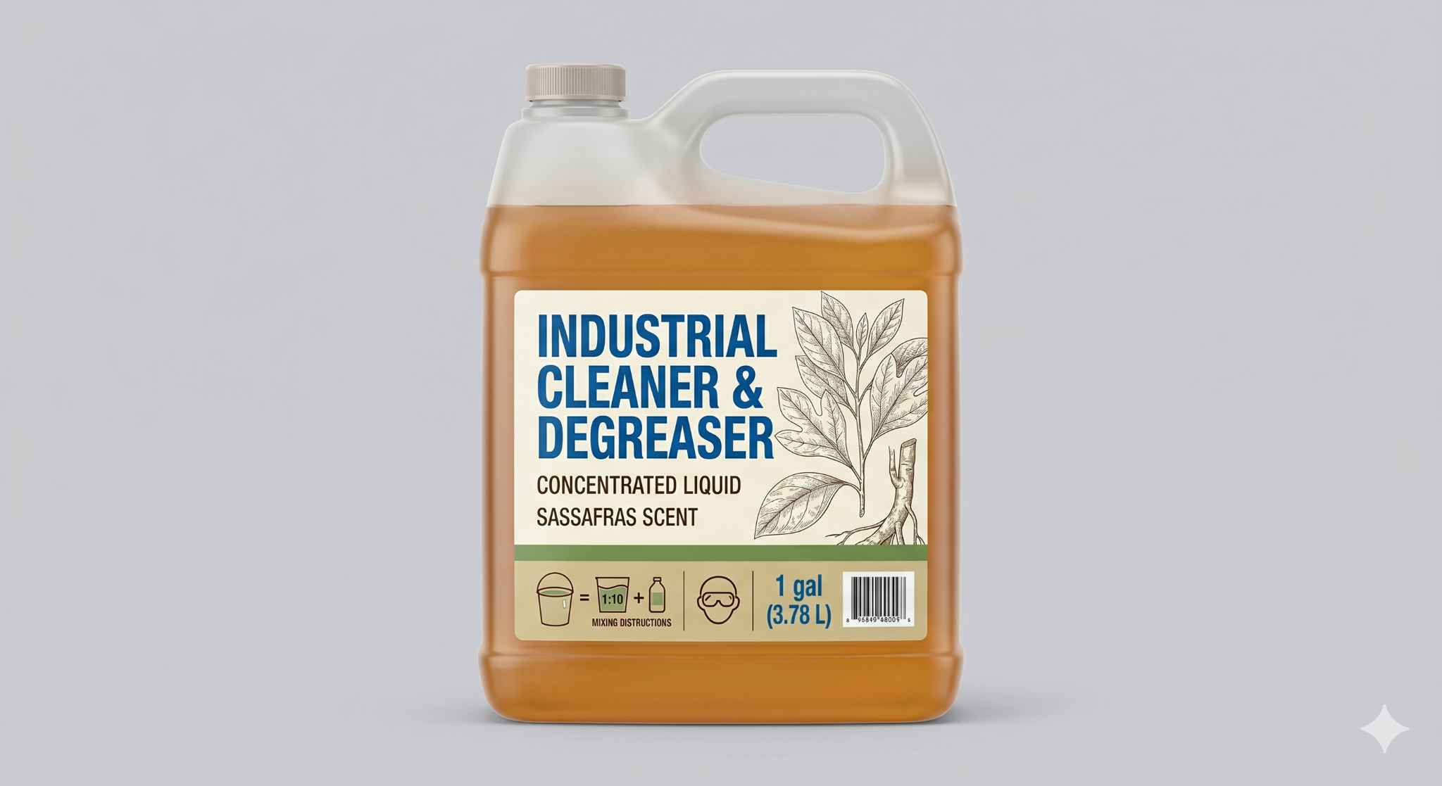 1 gallon industrial cleaner and degreaser